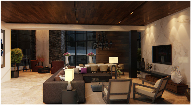 Contemporary Living Room Designs by Fedorova21