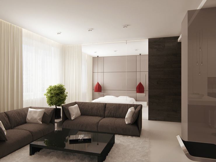 Contemporary Living Room Designs by Fedorova31