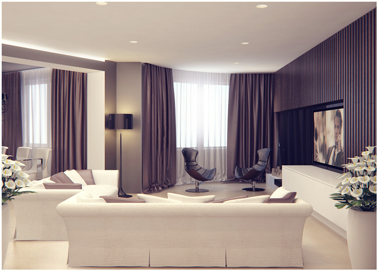 Contemporary Living Room Designs by Fedorova37