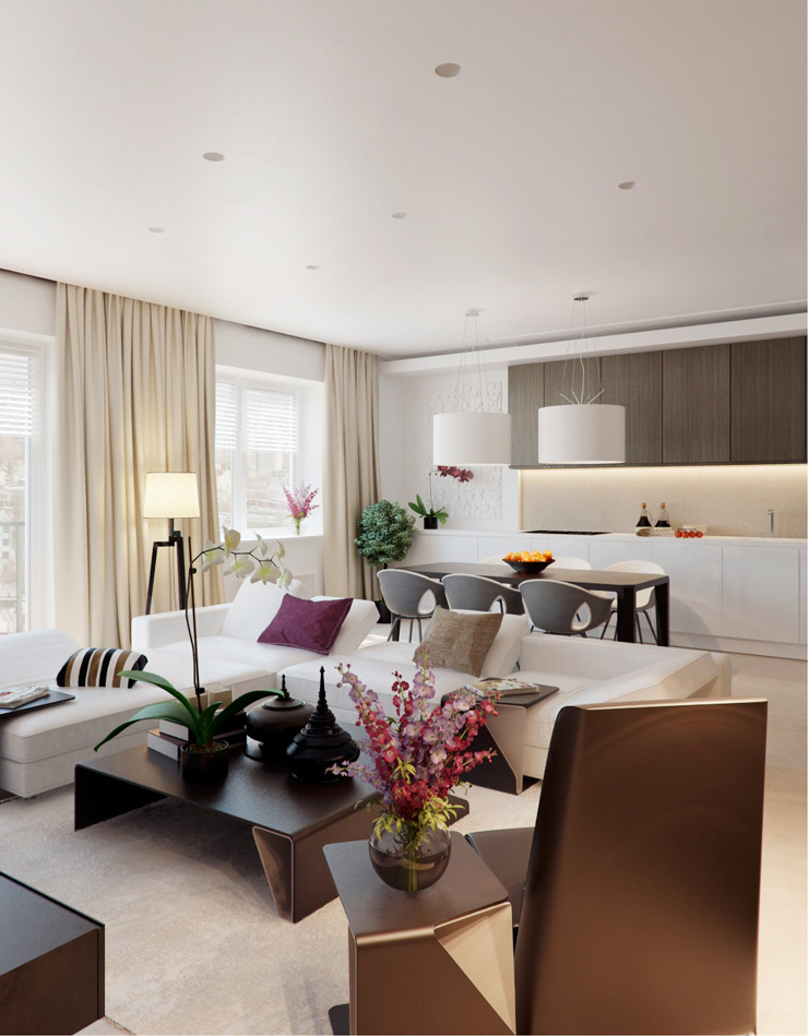 Contemporary Living Room Designs by Fedorova47