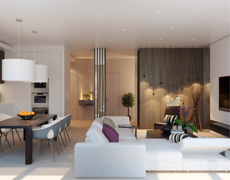 Contemporary Living Room Designs by Fedorova48