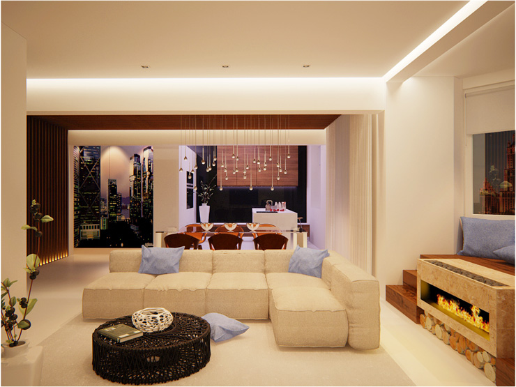 Contemporary Living Room Designs by Fedorova