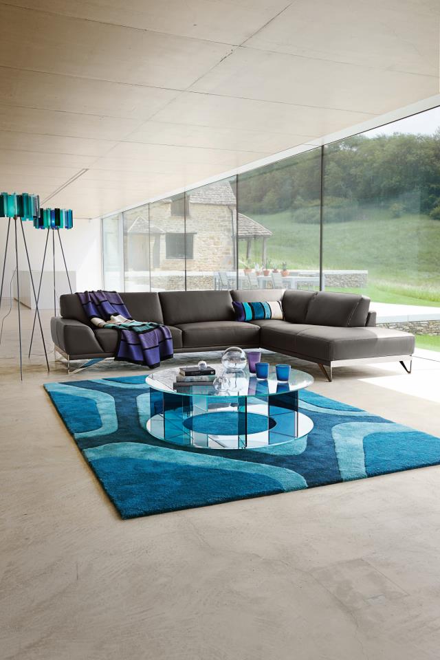 roche bobois 3 contemporary sofa