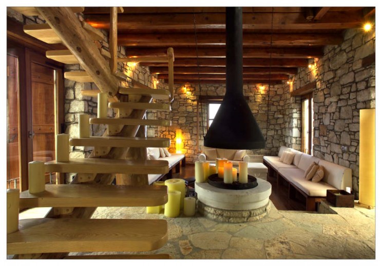 Awesome Traditional Stone House 5 interiors In Pelion Greece