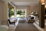 living room-bedroom by Silvio Rech and Lesley Carstens Architects
