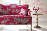 pink living room by harlequin