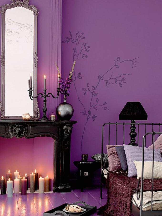 24 Purple Bedroom Ideas - Decoholic