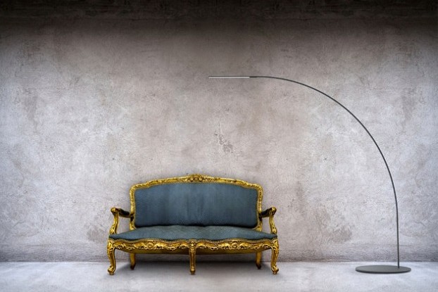 Yumi Floor Lamp by Shigeru Ban