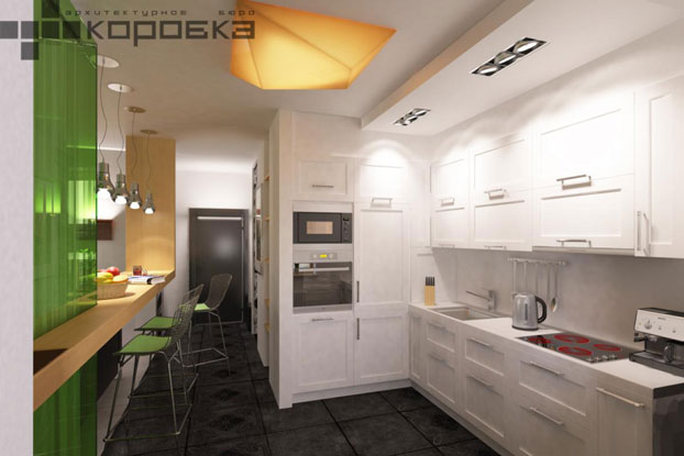 small apartment interior by abkorobka 4