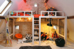Awesome Attic Loft Kids' Bedroom