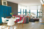 modern fresh living room dining