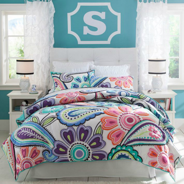 ... its way across pure cotton percale for bedding with standout style