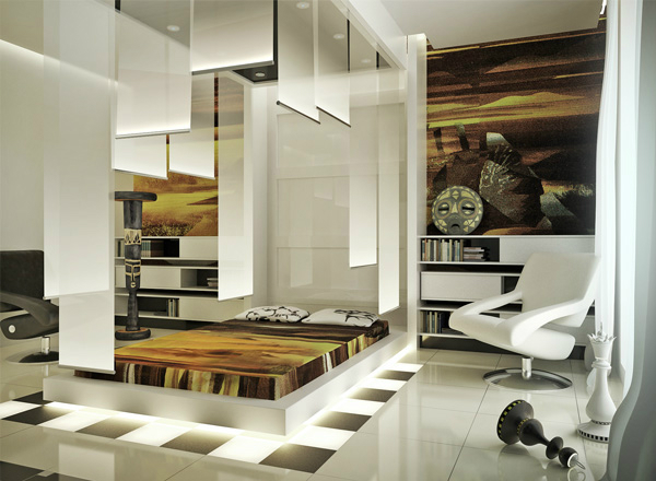 futuristic bedroom design 18