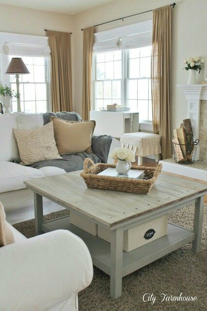 beige gray fall living room