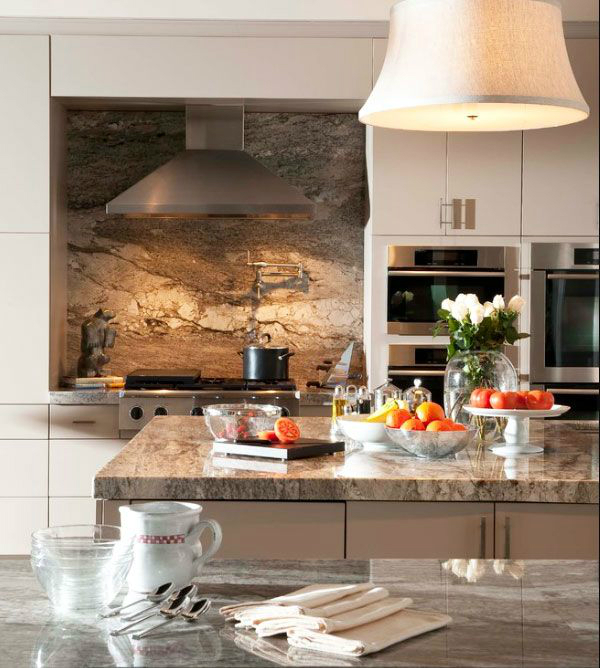 granite Kitchen Backsplash Idea