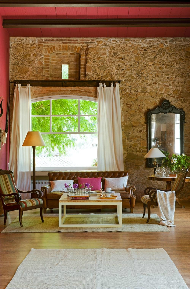 romantic warm farmhouse interior 5