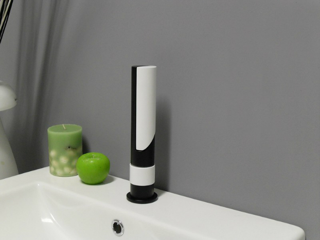 Contemporary black white Faucet by Savil