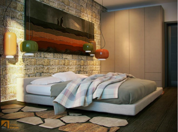 contemporary bedroom by sokruta 3