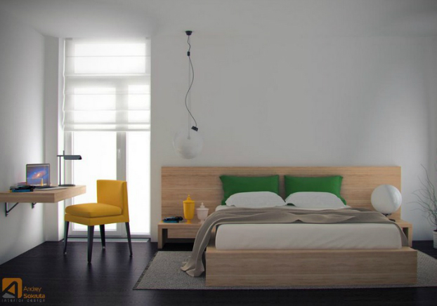 contemporary bedroom by sokruta 4