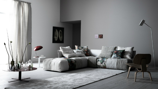 contemporary sofa by saba italia 