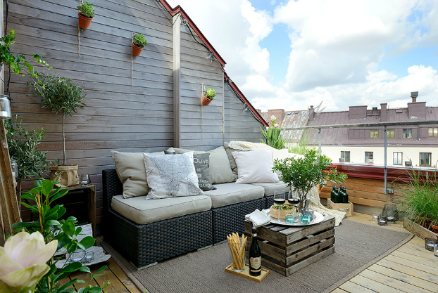 cozy scandinavian terrace 11