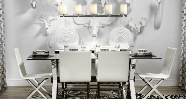 cosmopolitan dining room idea