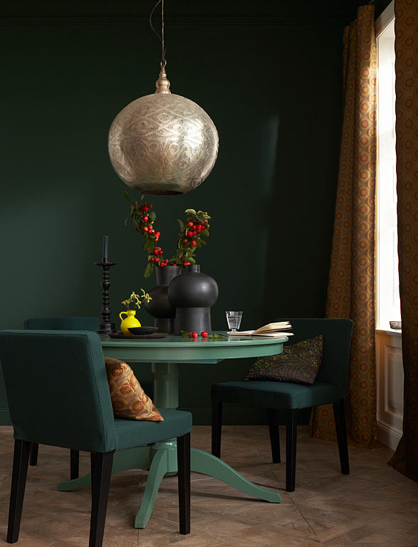 deep-emerald-dining-room-color-sheme