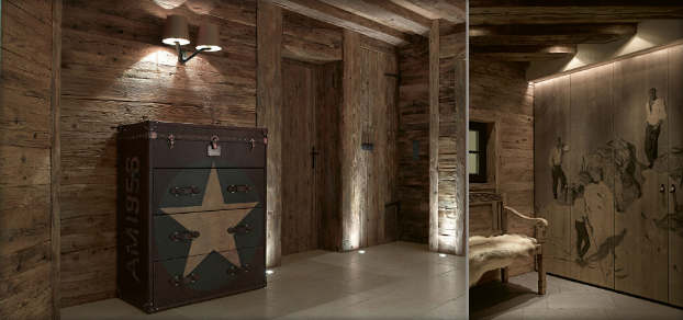 contemporary rustic chalet interior design  9
