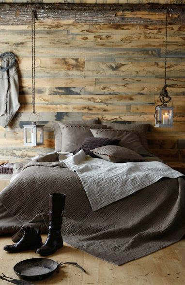 rustic bedroom decorating idea 48