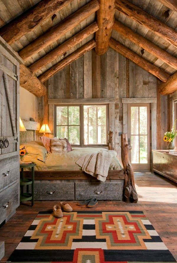 rustic bedroom decorating idea 7