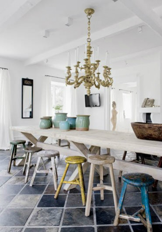 Mix and Match Dining Chairs Eclectic Dining Style Tips