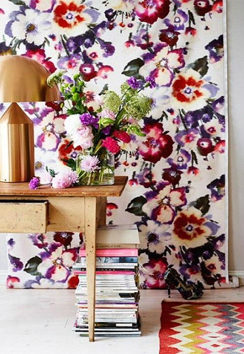 floral home decor trends 2014