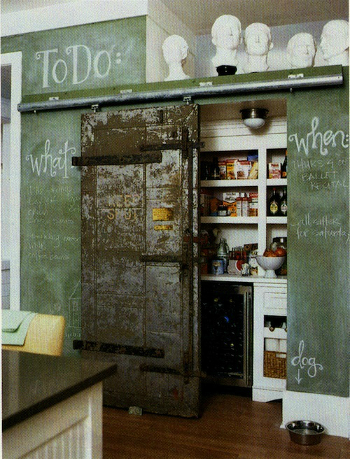Industrial kitchen pantry