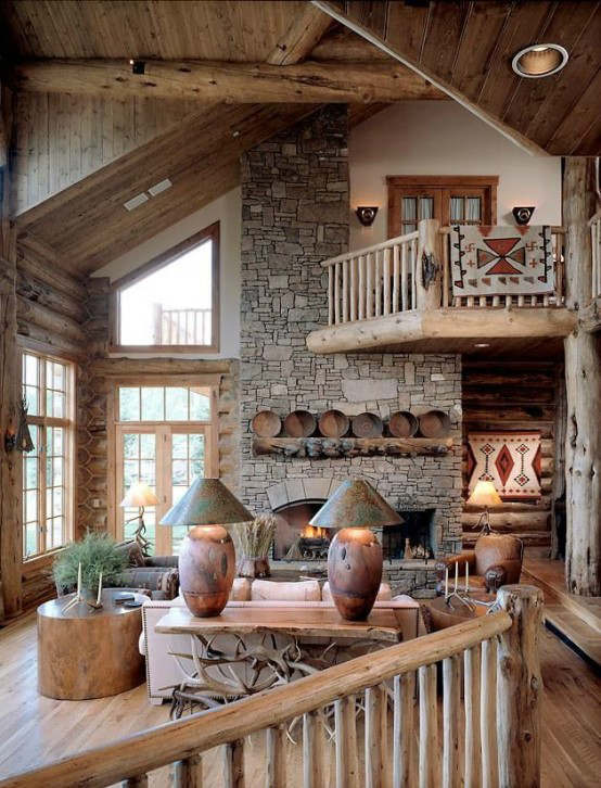 40 Awesome Rustic Living Room Decorating Ideas - Decoholic