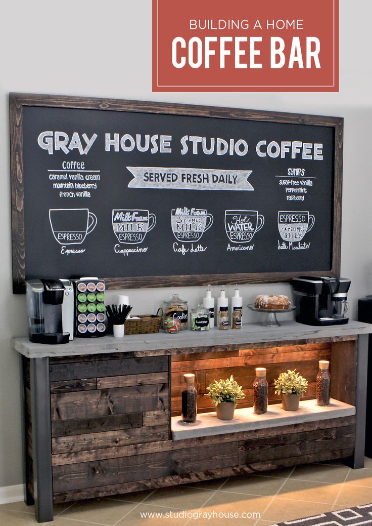 Coffee Bar Ideas 40 Ideas For The Best Home Coffee Station