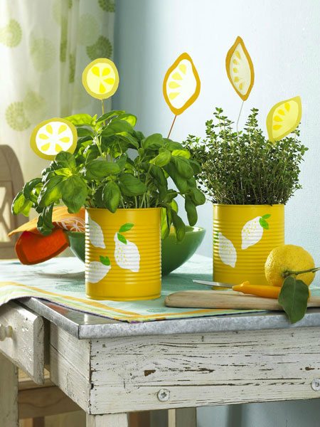 kitchen decorating ideas with herbs 4