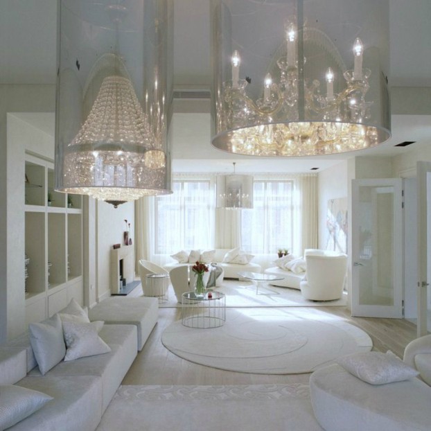 White Living Room Ideas 33