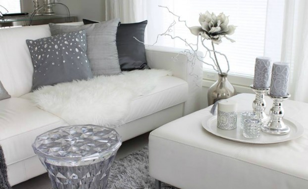 White Living Room Ideas 48
