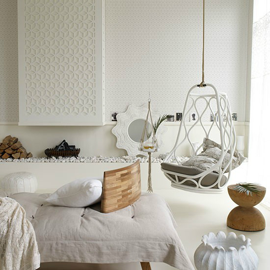 White Living Room Ideas 54