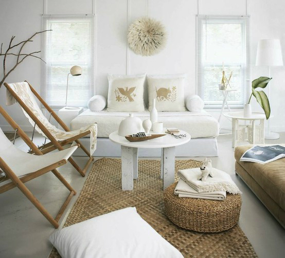White Living Room Ideas 9
