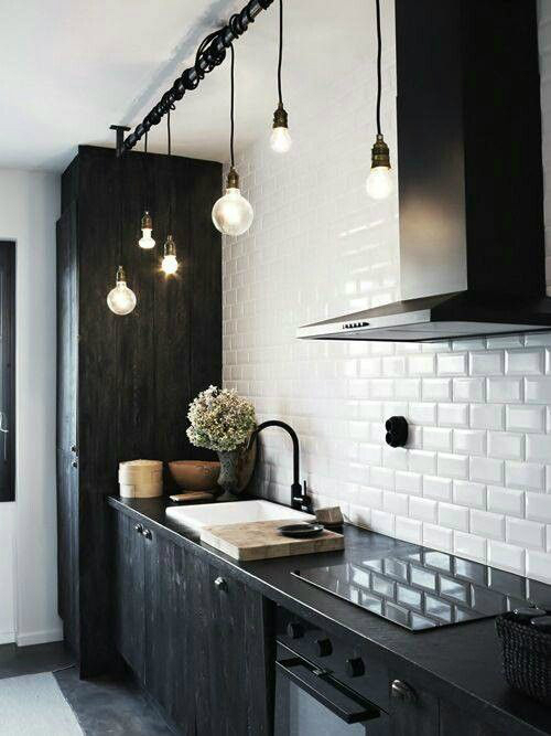 black kitchen design 13