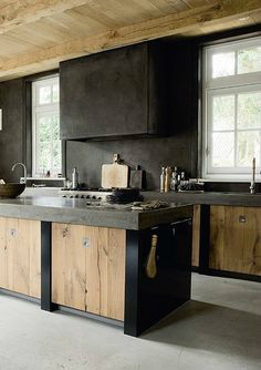 black kitchen design 21
