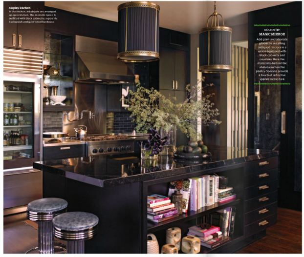black kitchen design 34