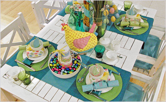 Easter Table Decorations 36