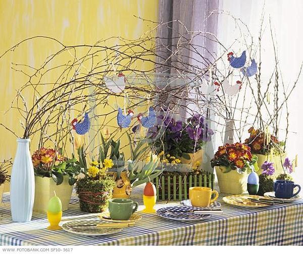Easter Table Decorations 38