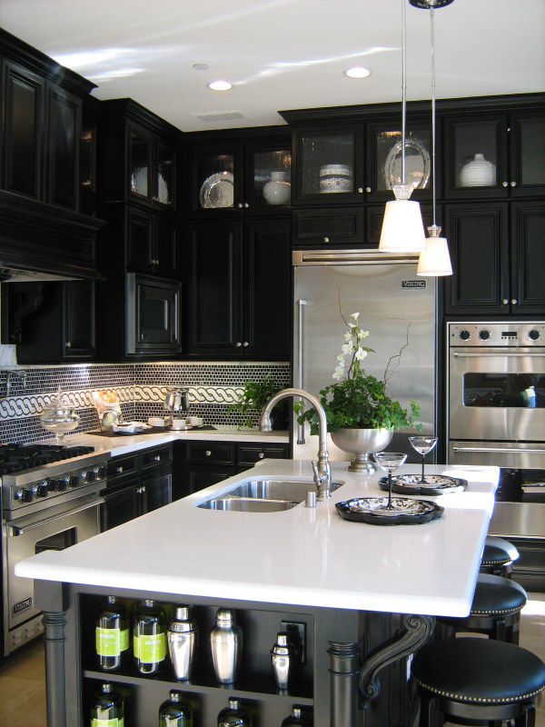 black kitchen design 51
