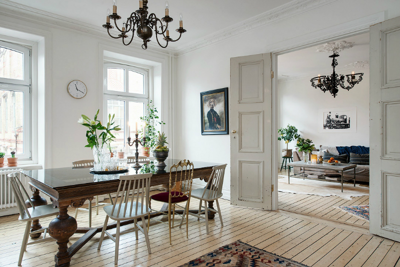 eclectic scandinavian home interior 3
