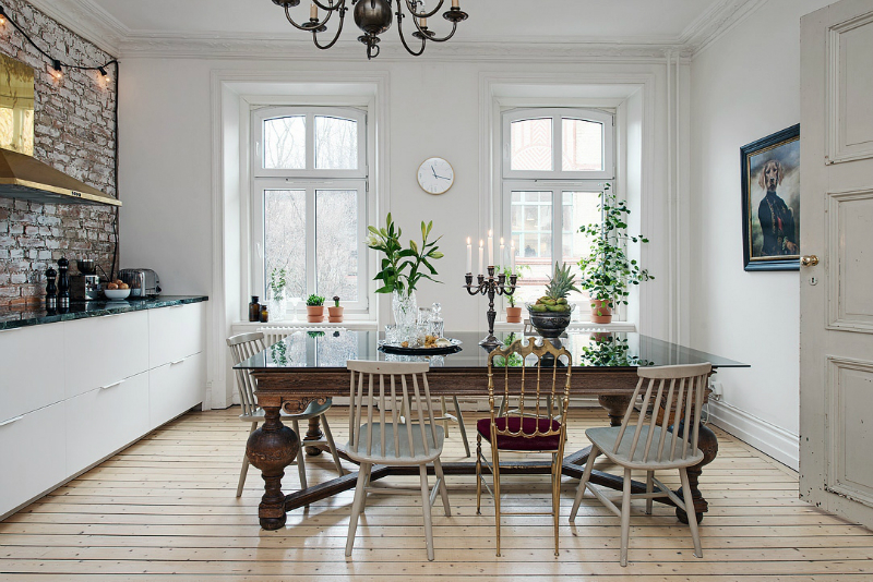 eclectic scandinavian home interior 9