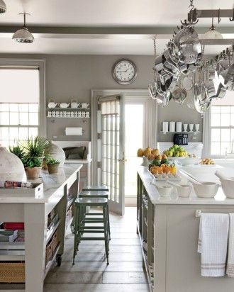 gray kitchen design idea 21