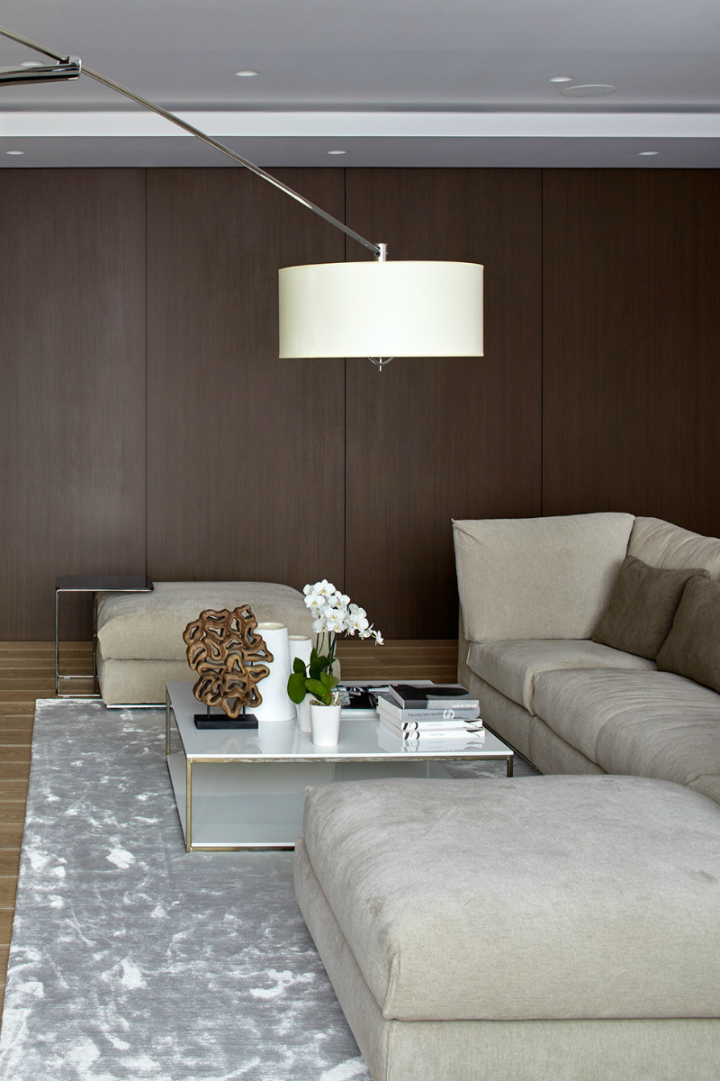 contemporary elegant apartment interior design by Fedorova 11